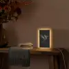 Kolibrie - Zwart - Dieren Light Box met kabel (Tafellamp) klein -sfeer4