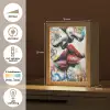 Street art - Lippen - Kus - Graffiti Light Box met kabel (Tafellamp) klein -USP_NL