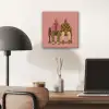 Illustratie - Bankje - Personen - Minimalistisch aluminium wit klein -sfeer5