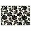 Modern - Monstera - Zwart Placemat vinyl groot 368 -zzsfeer1_Kitchenyeah-website