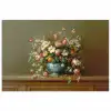 Vaas - Pastel - Kleuren - Bloemen poster papier klein -3d