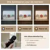Strand - Huisjes - Kleurrijk - Duinen Light Box met batterij (Wandlamp) middel -USP_lichtkleurNL