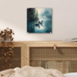 Bos - Water - Eenden - Mistig plexiglas 5mm klein -sfeer4