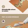 Kerkuil - Koksmuts - Oranje - Vogel Inductie beschemer met haakjes klein -ky-schoon-nl