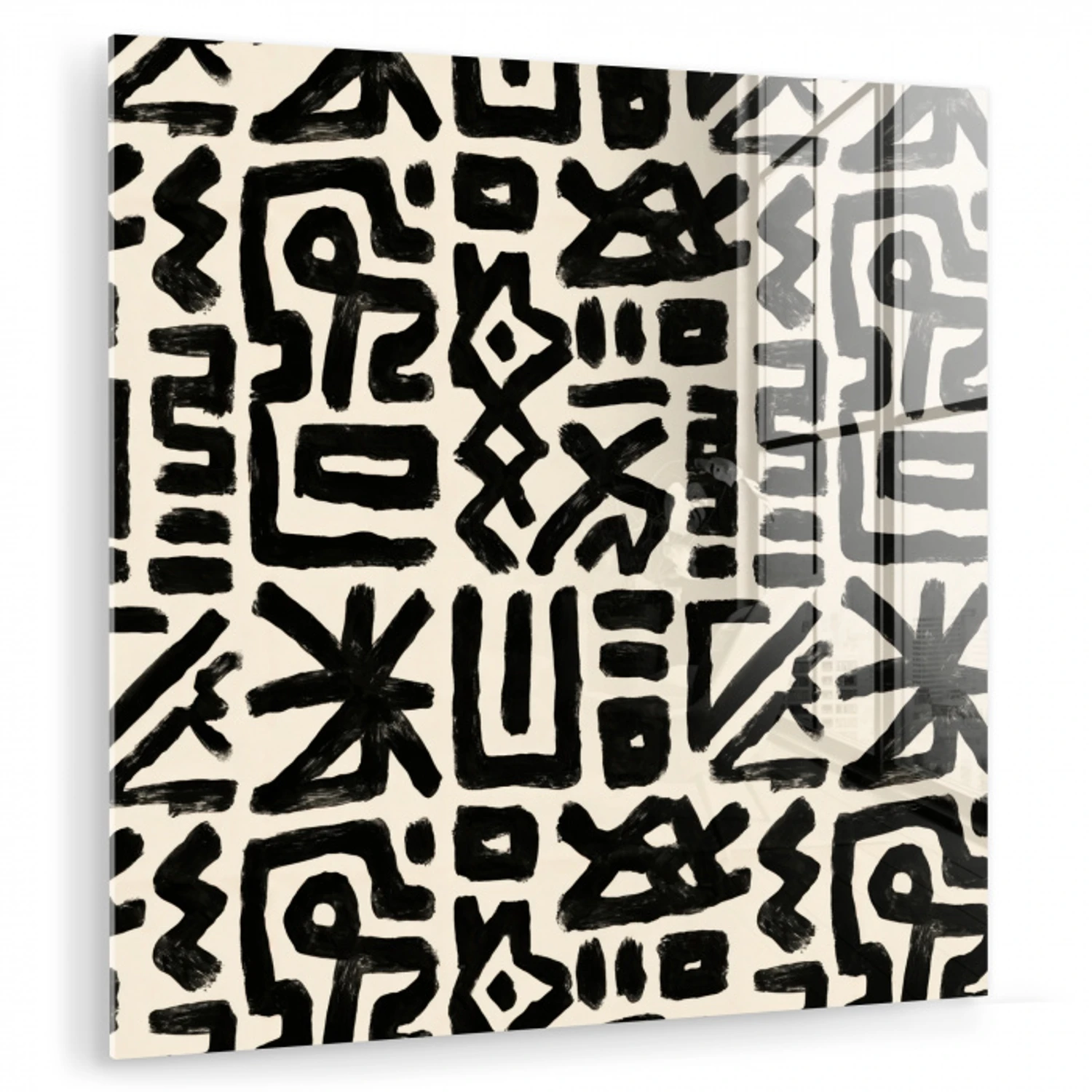 Geometrisch - Figuren - Zwart plexiglas 5mm klein 11 -zzzproduct_nieuw