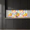 Bloemen - Planten - Regenboog - Patronen keuken achterwand 2 middel 871 -sfeer1