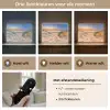 Duin - Zonsondergang - Horizon - Strand - Gras Light Box met batterij (Wandlamp) middel -USP_lichtkleurNL