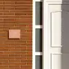 Zalmroze - Klassiek Naambord Rechthoek middel -sfeer3-rechthoek-S