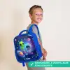 Vrolijke Ontmoeting in de Ruimte Kinderrugzak - Blauw middel -sfeer3_DE