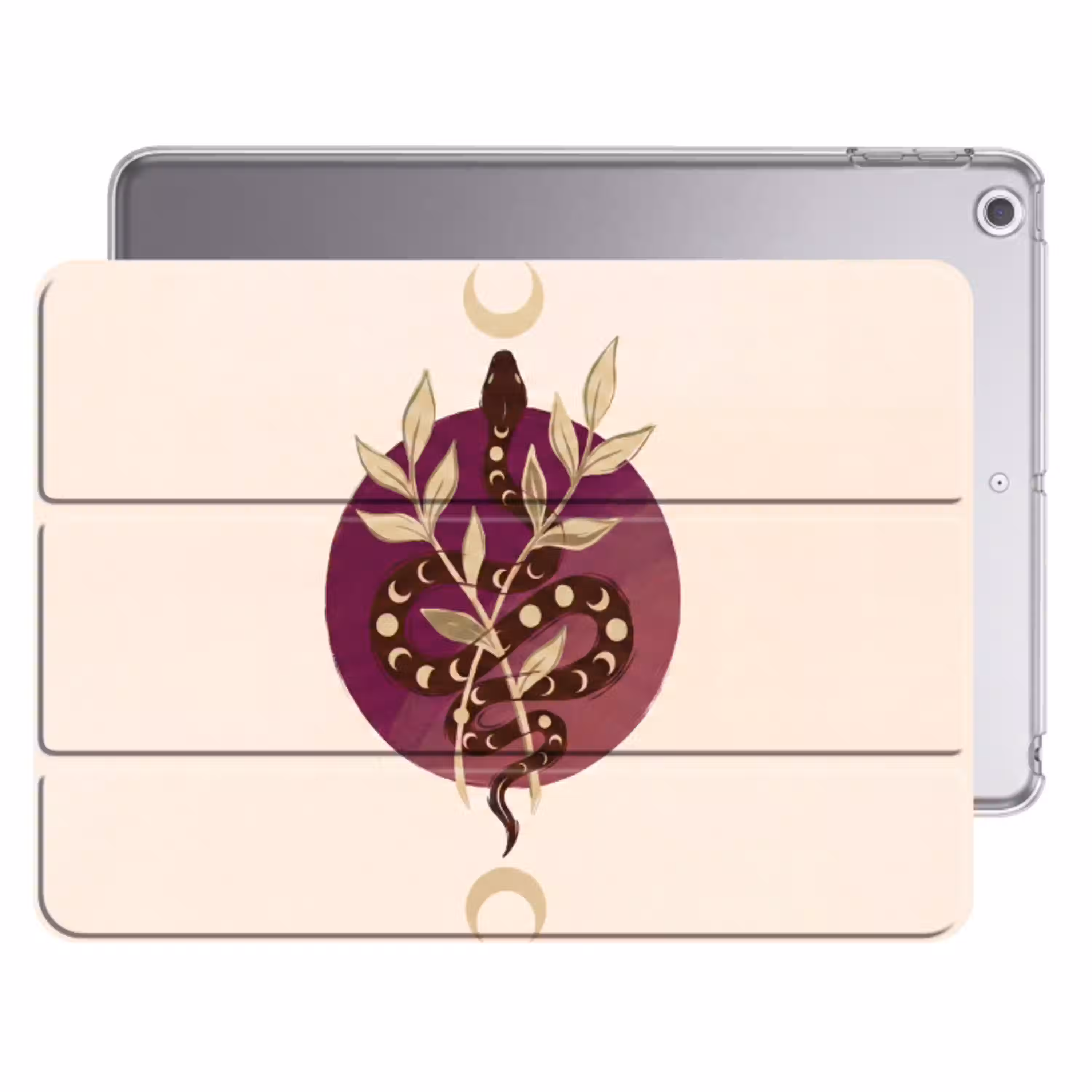 Dieren - Slang - Maan - Mystiek - Abstract Apple iPad 2017 middel -threedimensional_3d_global