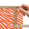 Strepen - Dynamisch - Oranje Light Box met batterij (Wandlamp) middel 907 -USP_websiteprintNL