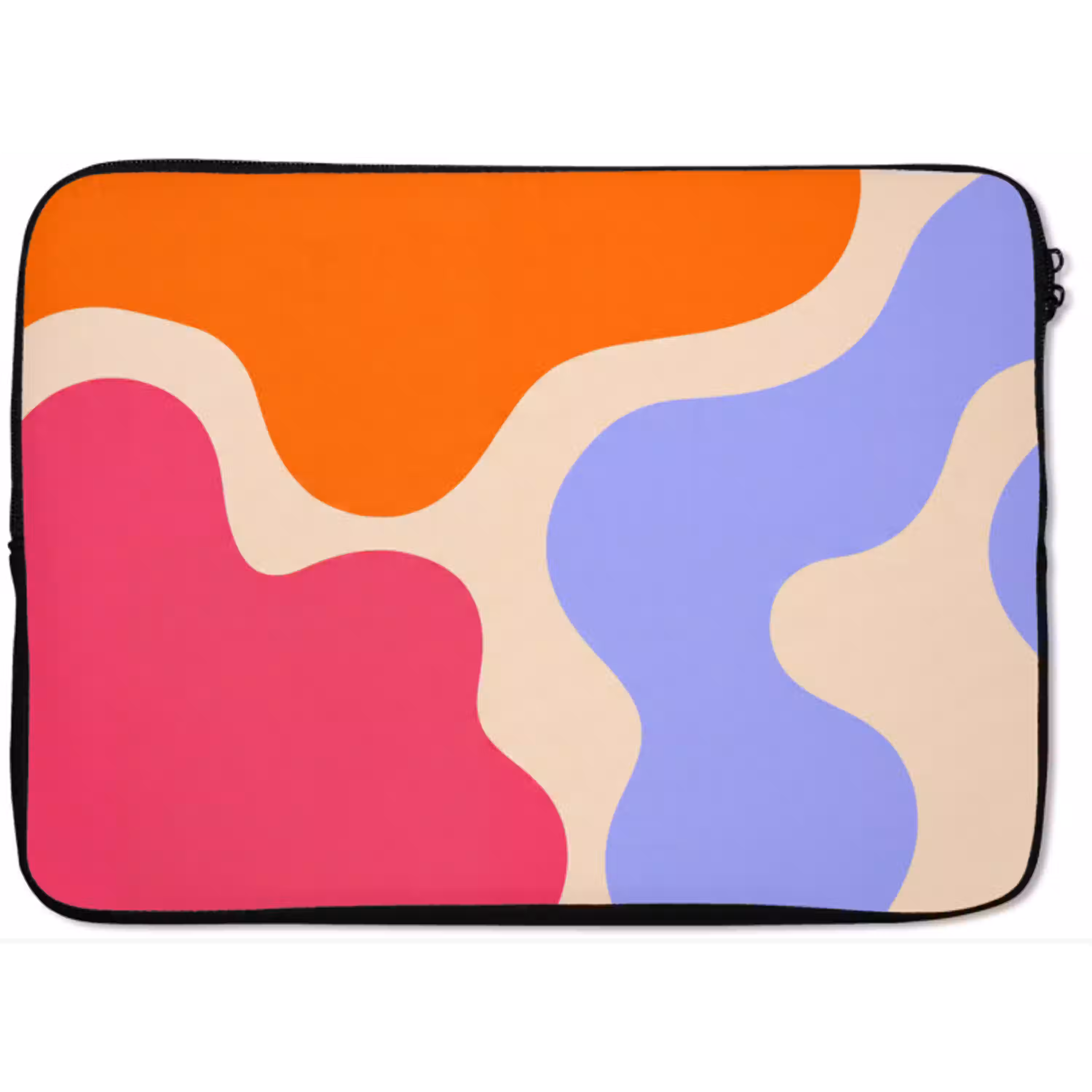 Abstract - Organische vormen - Design - Modern - Kleurrijk laptophoes neopreen klein -zkaufland3dotto