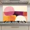 Vormen - Abstract - Kleurrijk keuken achterwand spatscherm klein -3d_website