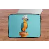 Papegaai - Koksmuts - Grappig - Vogel laptophoes neopreen klein -tafel