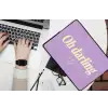 Oh darling - Hart - Paars laptophoes neopreen klein -bureau