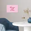 Tekst - Roze - Love - Hart poster papier klein -sfeer3