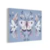 Vlinder - Vleugels - Stippen - Bloemen PET vilt klein -3d