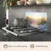 Strand - Zon - Duin - Gras - Zand - Horizon keuken achterwand spatscherm klein -usp_NL