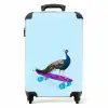 Passerende pauw Koffer - NBS - Handbagage middel -productfoto_recht