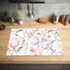 Patroon - Eieren - Roze - Pasen Inductie beschermer vinyl 3mm klein -sfeer5