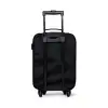 Patroon van planeten op een donkere achtergrond Kinderkoffer - Zwart klein -achterkant