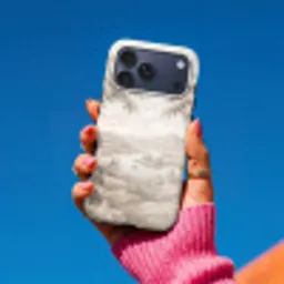 Rivierlandschap - Bergen - Natuur - Vintage - Beige Toughcase MagSafe Apple iPhone 17 Pro Max klein -Sfeer1V