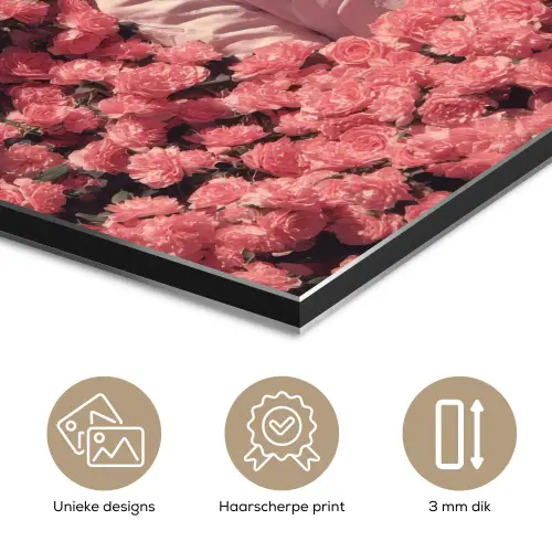 Bloemen - Roze - Astronaut aluminium wit klein -closeup_NL