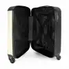 Basketbal in neutrale kleuren NBS - Handbagage koffer - Kinderen Unisex middel -binnenkant
