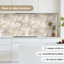 Zandkleurig - Marmer - Natuursteen keuken achterwand 2 middel 871 -sfeer4_NL