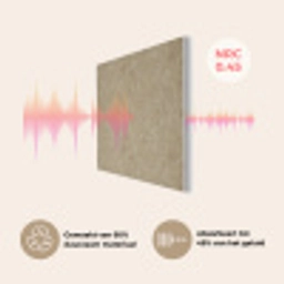 Beige - Marmer - Witte aders PET vilt klein 837 -USP_NL