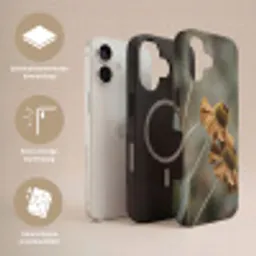Zonnehoed - Droogbloemen - Geel - Warm Toughcase MagSafe Apple iPhone 17 klein -USP_Lagen_NL