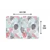Bladeren - Tropical - Pastel - Jungle Placemat vinyl groot -specs