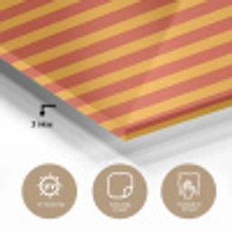 Strepen - Patroon - Oranje plexiglas 5mm klein 11 -sfeer2