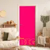 Minimalistisch - Roze - Dream big - Grafisch deurposter klein -sfeer2