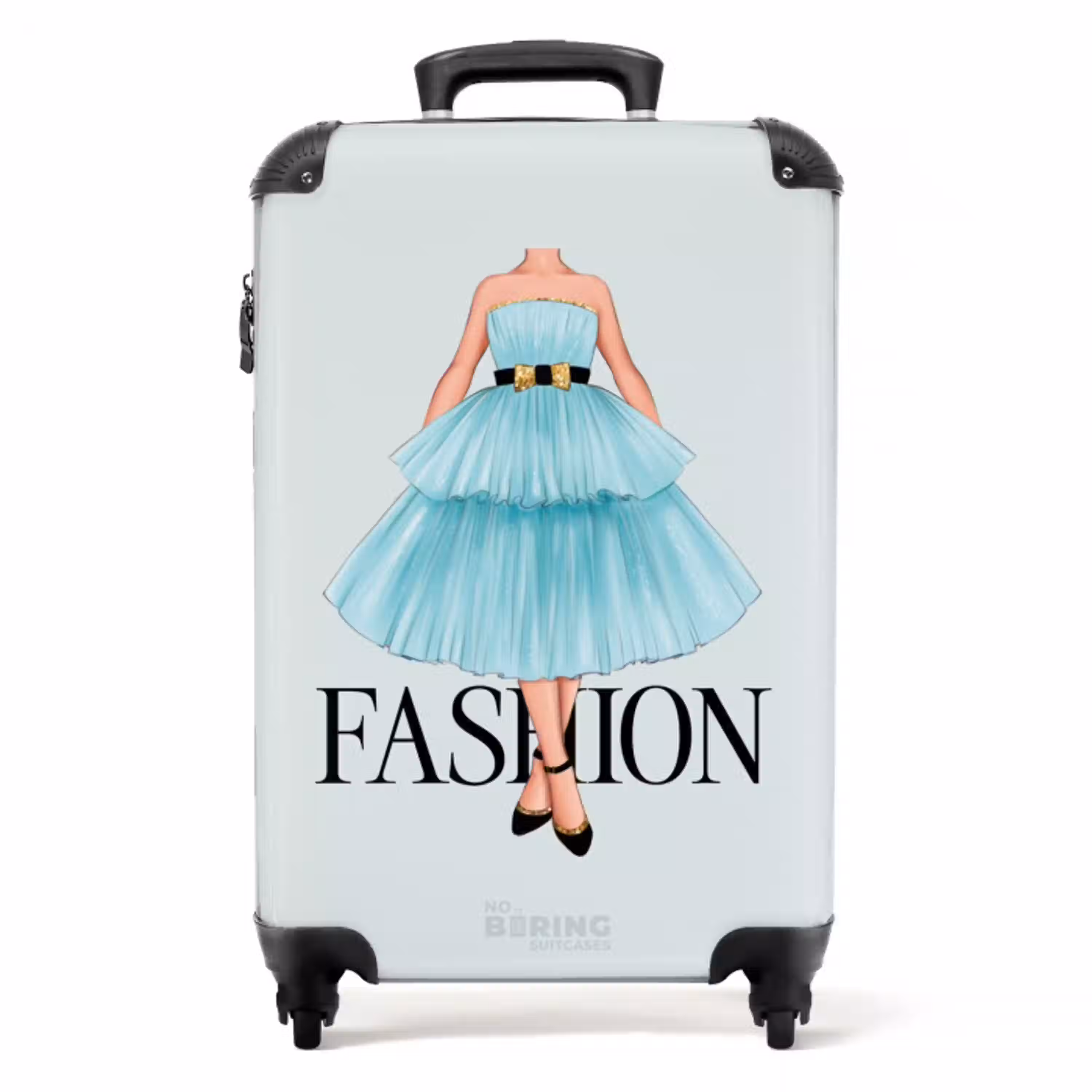 18 NBS - Handbagage koffer - Unisex middel -productfoto_recht