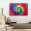 Regenboogkleuren - Tie dye - canvas 2cm klein -sfeer6