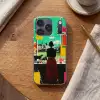 Vrouw - Keuken - Katten - Doorkijk Telefoonhoesje iPhone 17 Pro klein -sfeer1