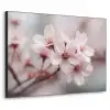 Bloesems - Meeldraden - Geel - Wazig Textielframe zwart klein -3d