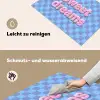 Sweet dreams - Vierkanten - Roze - Blauw Inductie beschemer met haakjes klein -ky-schoon-de