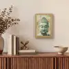 Buddha - Mandala - Modern - Spiritualiteit Light Box met kabel (Tafellamp) klein -sfeer2