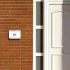 Aquarel - Zwart wit - Traditioneel Naambord Rechthoek middel -sfeer3-rechthoek-S