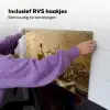 Olijven - Stilleven - Vintage Inductie beschemer met haakjes klein -ky-ophangen-nl