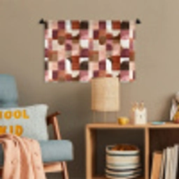 Geometrie - Modern - Retro Wandkleed katoen klein 269 -wsfeer4_kind
