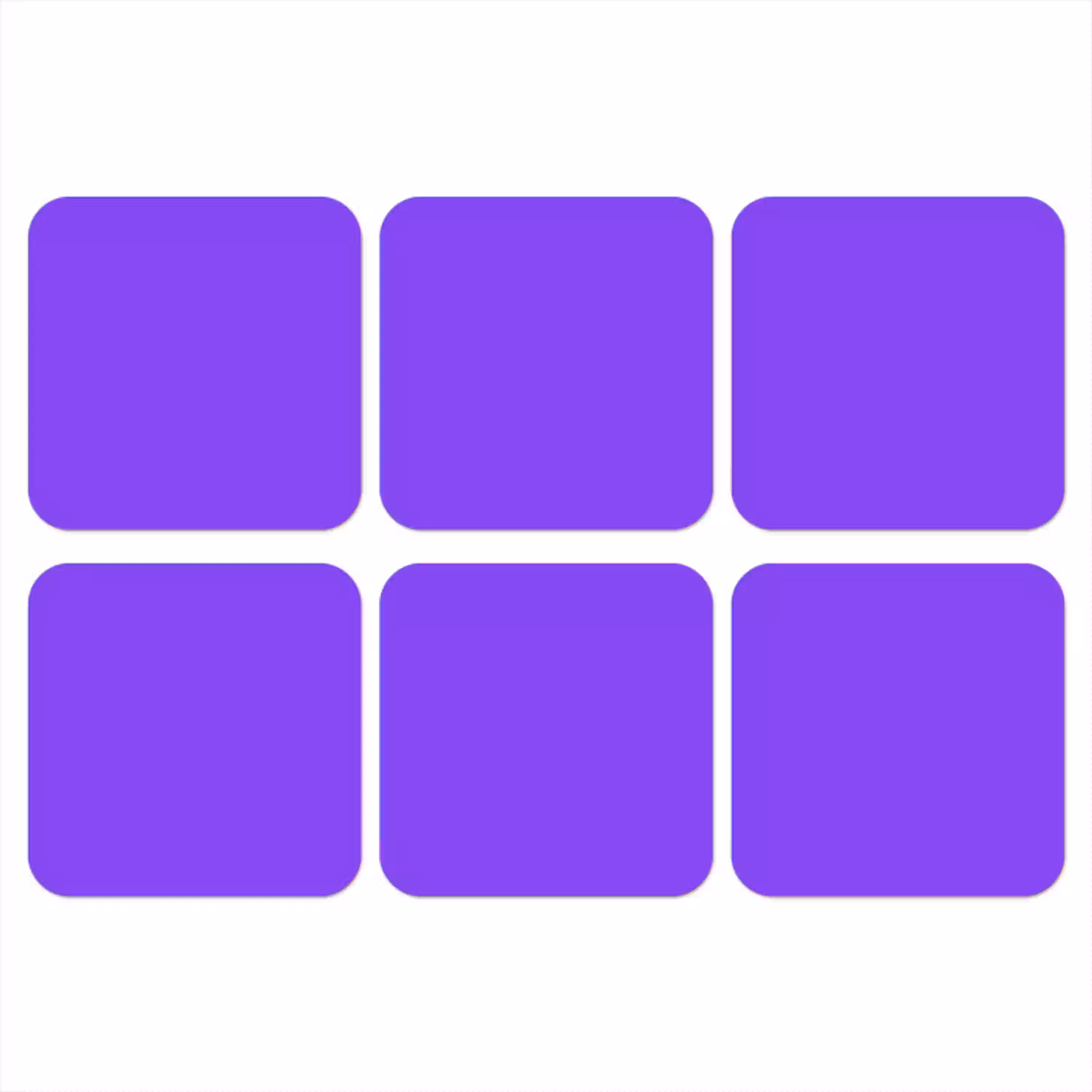 Vivid - Violet - Paars onderzetter kurk middel 366 -3d