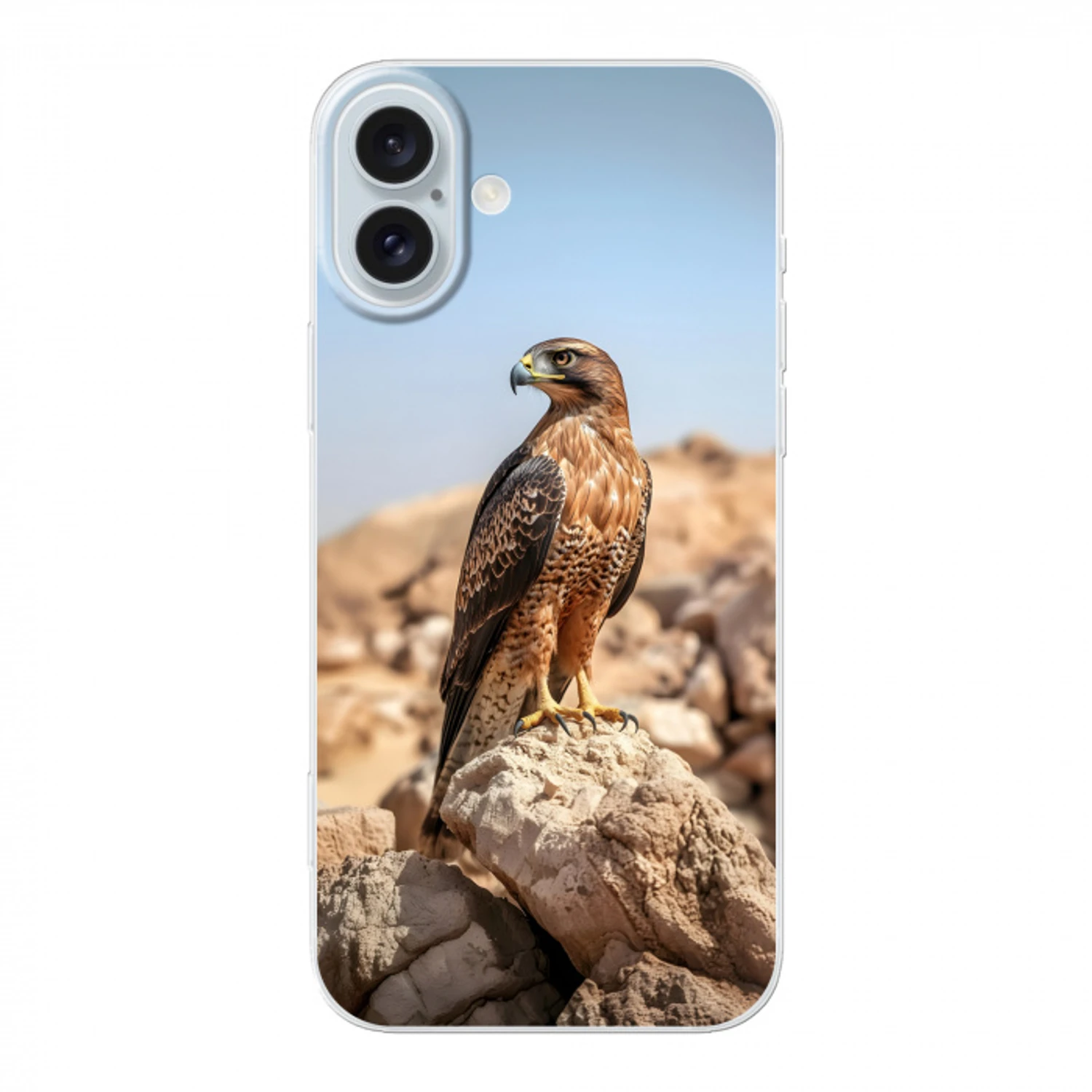 Valk - Vogel - Rots - Macht Apple iPhone 16 Plus klein -3d