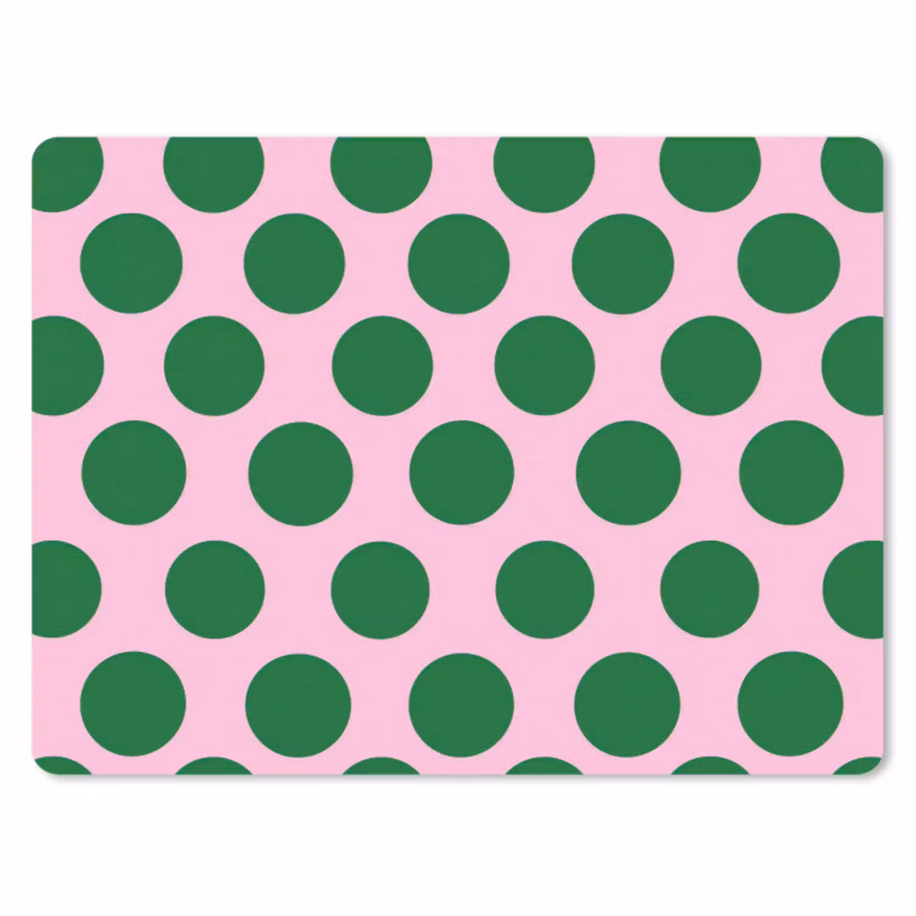 Polkadots - Patroon - Groen muismat rubber klein 262 -3d