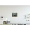 Schep - Gereedschap - Schilderij textielposter latten blank klein -kinderkamer