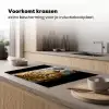 Luipaard - Dieren - Portret - Wilde dieren - Zwart Inductie beschermer vinyl 3mm klein -sfeer1