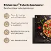 Mediterraans Feestmaal Inductie beschermer vinyl 3mm middel -zzzzzzusp-haakje_NL