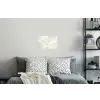 Zwart-wit foto van marmer Muursticker klein -slaapkamer